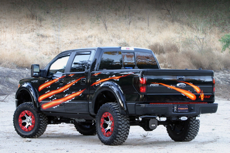AMP Research フォード F-150 2009-2014 PowerStep 電動サイドステップ ブラック