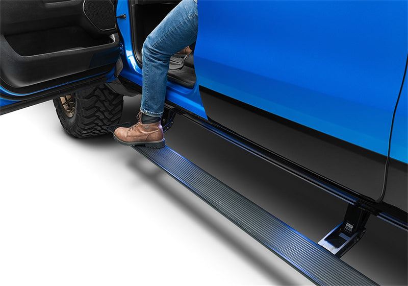 AMP Research トヨタ タンドラ 2022-2026 PowerStep Xtreme 電動サイドステップ ブラック