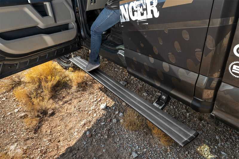 AMP Research フォード F-150 2021 PowerStep Smart Series ブラック 電動サイドステップ