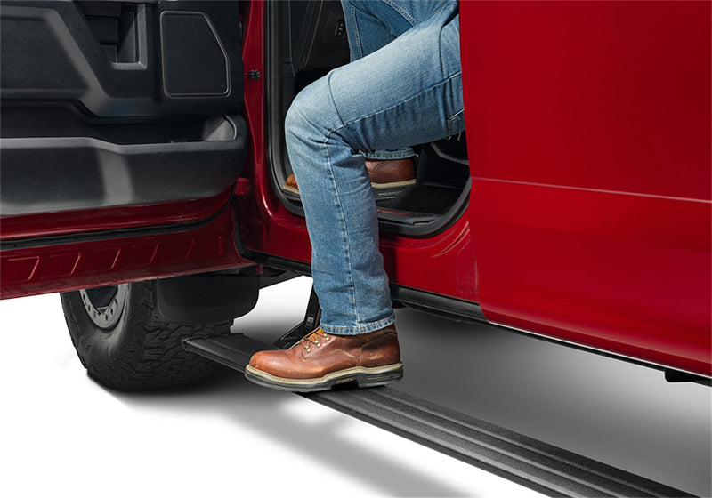 AMP Research トヨタ Tundra PowerStep Smart Series 電動サイドステップ ブラック (2022-2026)