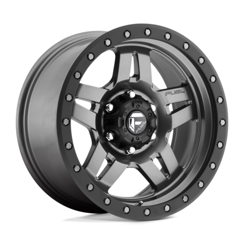 フューエルオフロード D558 ANZA ホイール 17×8.5 6×139.7 オフセット+6 センターボア108mm ガンメタル/ブラック