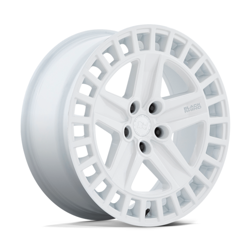 ブラックライノ ALSTON 20×8.5 5×127 オフセット+25 グロッシーホワイト