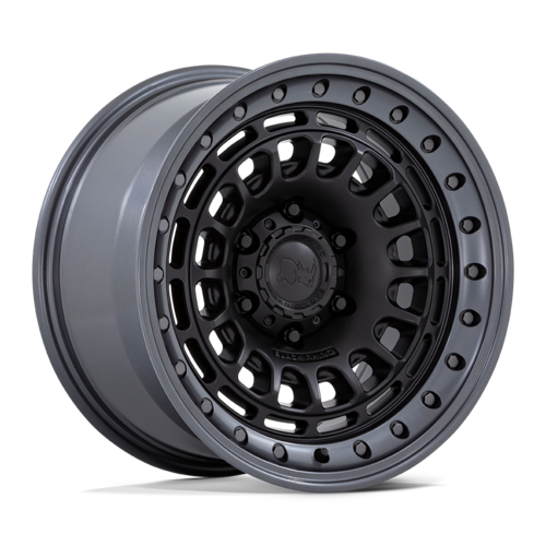 ブラックライノ BR014 SAHARA ホイール 17×9 5×127 オフセット -12 マットブラック/ガンメタル