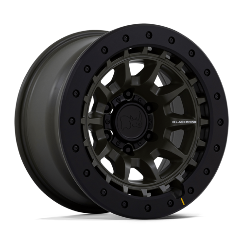 ブラックライノ BR016 TUSK 17×8.5 6×139.7 オフセット-10 オリーブドラブグリーン