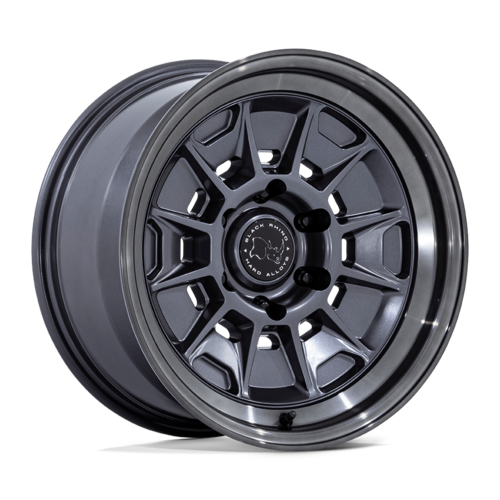 ブラックライノ BR021 MONDO ホイール 17×8.5 6×139.7 オフセット -10 ガンメタル