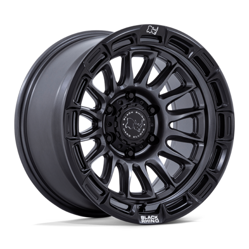 ブラックライノ BR025 RIVAL ホイール 20x9 5x127 オフセット+1 マットガンメタル/マットブラック