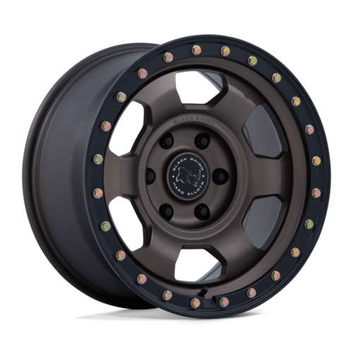 ブラックライノ BR029 TROOPER ホイール 17x8.5 5x127 オフセット -10 ブロンズ/マットブラック