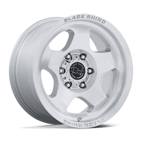 ブラックライノ BR031 SOL ホイール 17×8 6×135 オフセット+38 グロスシルバー/マシンドフェイス