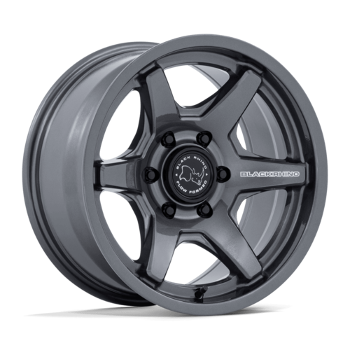 ブラックライノ BR035 KUMA 17×8.5 5×127 オフセット+25 ガングレーメタル