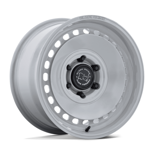 ブラックライノ BR036 BASIN ホイール 17×8 6×130 オフセット+32 グレー