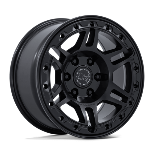 ブラックライノ BR039 VANGUARD ホイール 17x8 6x139.7 オフセット +32 マットブラック