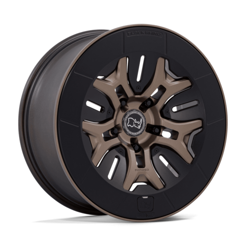 ブラックライノ BR406 ROCKLEDGE ホイール 20×8.5 5×139.7 オフセット+35 マットブロンズ