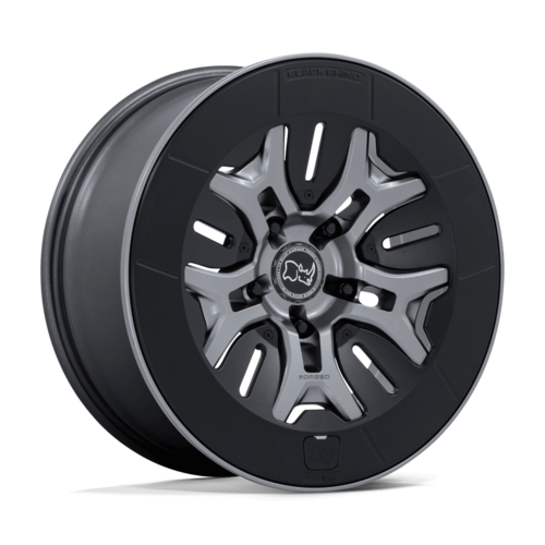 ブラックライノ BR406 ROCKLEDGE ホイール 20x8.5 5x139.7 オフセット+35 マットガンメタル