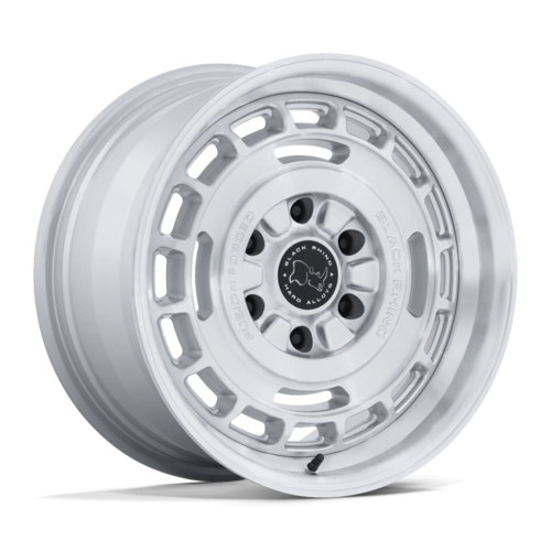 ブラックライノ BR600 VAGABOND ホイール 17×8.5 6×139.7 オフセット+25 グロスシルバー/マシンド