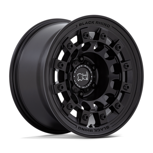 ブラックライノ FUJI ホイール 17×9 5×127 オフセット -12 マットブラック