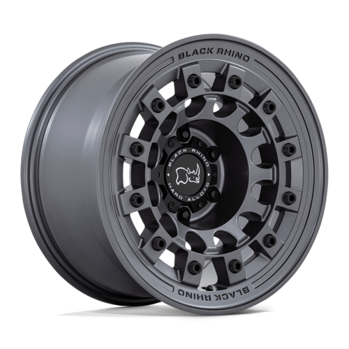 ブラックライノ FUJI ホイール 17×8 5×114.3 オフセット +38 マットガンメタル