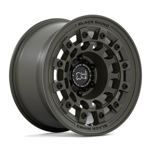 ブラックライノ FUJI 17×9 6×139.7 オフセット-12 オリーブドラブグリーン