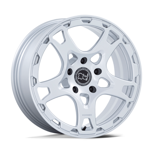 ブラックライノ KLAUE ホイール 18×8 5×130 オフセット+20 シルバー