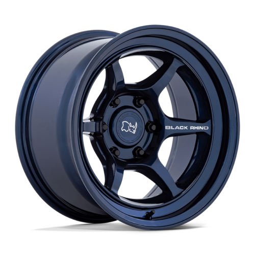 ブラックライノ SHOGUN ホイール 16x8 6x139.7 オフセット-10 G-MIDブルー