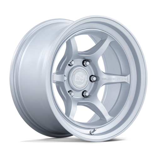 ブラックライノ SHOGUN ホイール 17x8.5 6x139.7 オフセット+20 ハイパーシルバー