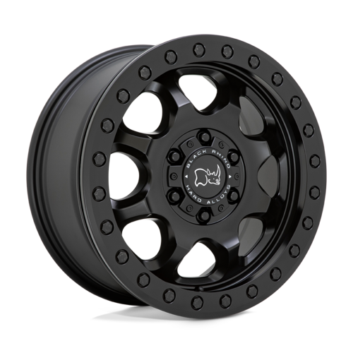 ブラックライノ VENTURE BEADLOCK BR ホイール 17x8 6x130 マットブラック オフセット+38