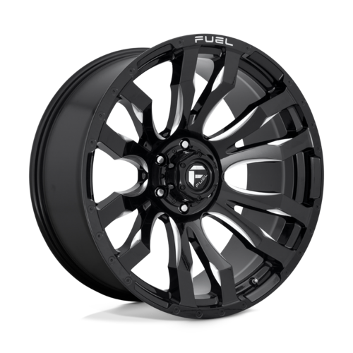フューエルオフロード D673 BLITZ ホイール 20×9 5×127 オフセット+1 センターボア71.5 NBL