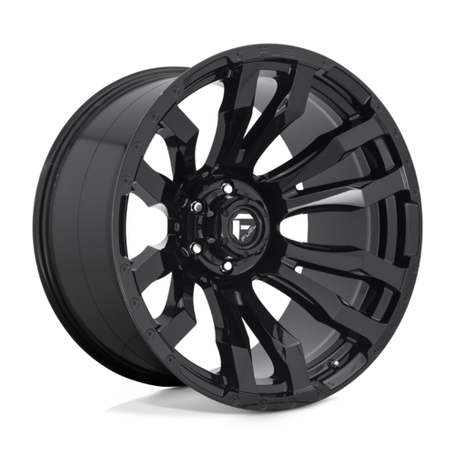 フューエルオフロード D675 BLITZ ホイール 17×9 8×180 +1 センターボア 124.2mm ブラック