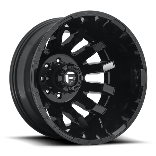 フューエルオフロード D675 BLITZ DRW 20x8.25 8x200 オフセット-202 ブラック
