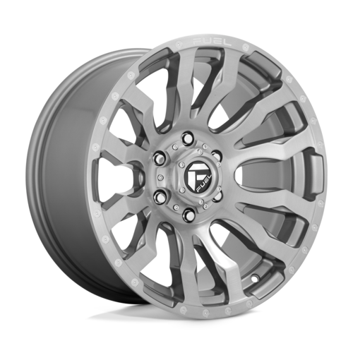 フューエルオフロード D693 BLITZ ホイール 20x9 8x165.1 オフセット +1 グロスブラック/リムグレー