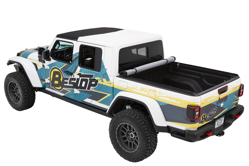 Bestop EZ-Roll ソフトトノーカバー 5フィートベッド用 ブラックダイヤモンド (ジープ Gladiator 2020-2026)