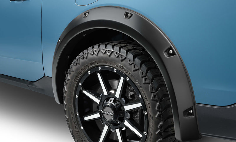 Bushwacker シボレー シルバラード 3500 トラックトレイルアーマー ロッカーパネルカバー クルーキャブ 2015-2019