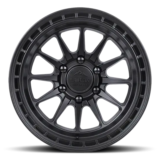 LOCK OFF-ROAD WHEEL | BAJA  MATTE BLACK