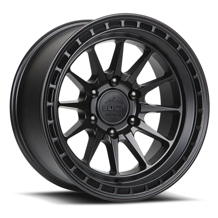 LOCK OFF-ROAD WHEEL | BAJA  MATTE BLACK