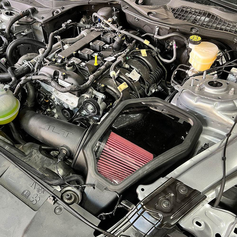JLT コールドエアインテーク スナップイン式リッド フォード マスタング Ecoboost 2.3L ターボ 2015-2023 チューニング不要