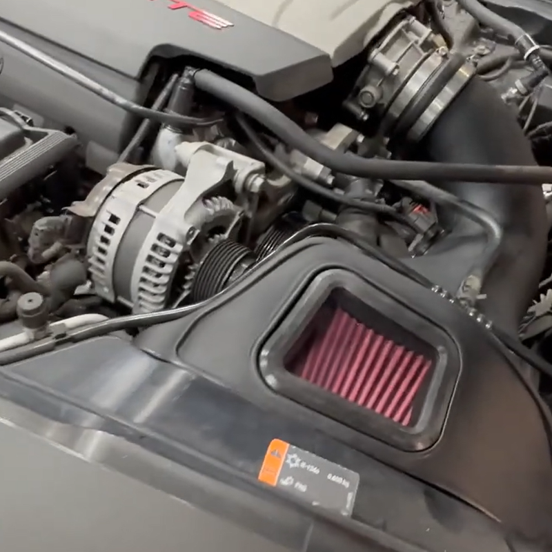 JLT コールドエアインテーク シボレー Corvette C7 6.2L 2014-2019