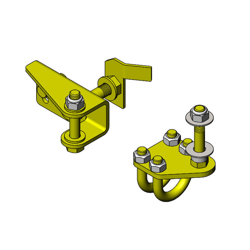 Clayton ジープ ラングラー JL/グラジエーター ステアリングスタビライザー移設ブラケットキット 2018年以降