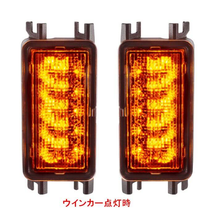 スムーズテールライト　オレンジランプセット　Wrangler LED FLASH MOUNT LED TAILIGHT AMBER SET ラングラー