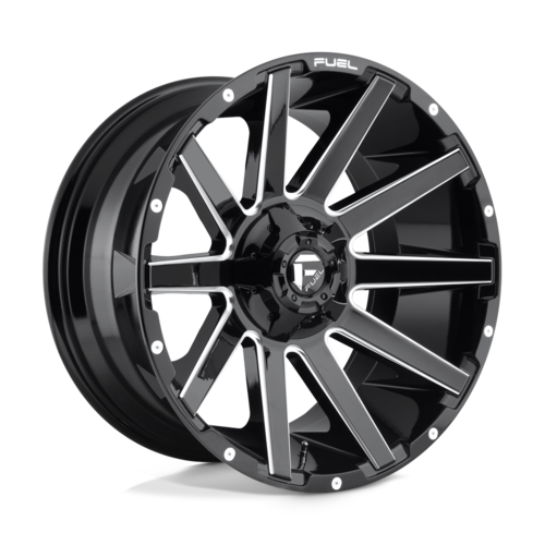 フューエルオフロード D615 CONTRA ホイール 20x10 8x180 オフセット -18
