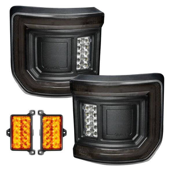 スムーズテールランプ/オレンジランプセット グラディエーター　LED FLASH MOUNT LED TAILIGHT AMBER SET Gladiator