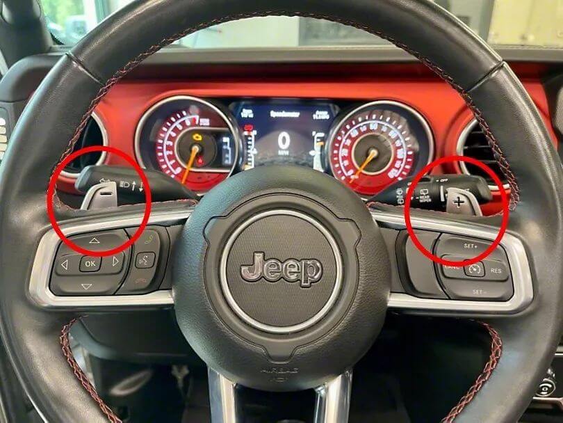 Mopar 純正パドルシフト変換キット — ARK Products