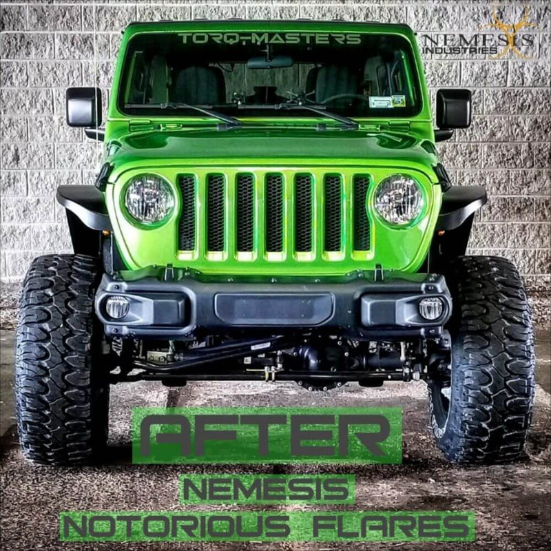 Notorious Front Flare JL, JT用 フロントフェンダー