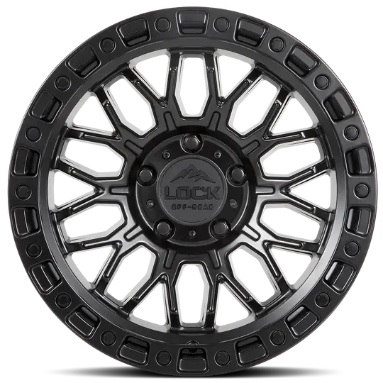 LOCK OFF-ROAD WHEEL | COMBAT  MATTE BLACK