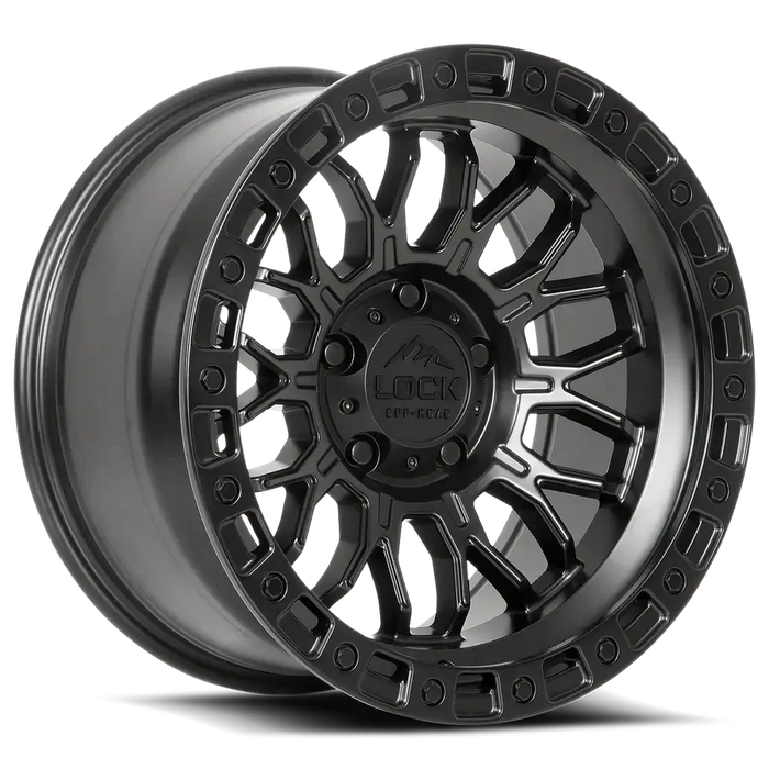 LOCK OFF-ROAD WHEEL | COMBAT  MATTE BLACK