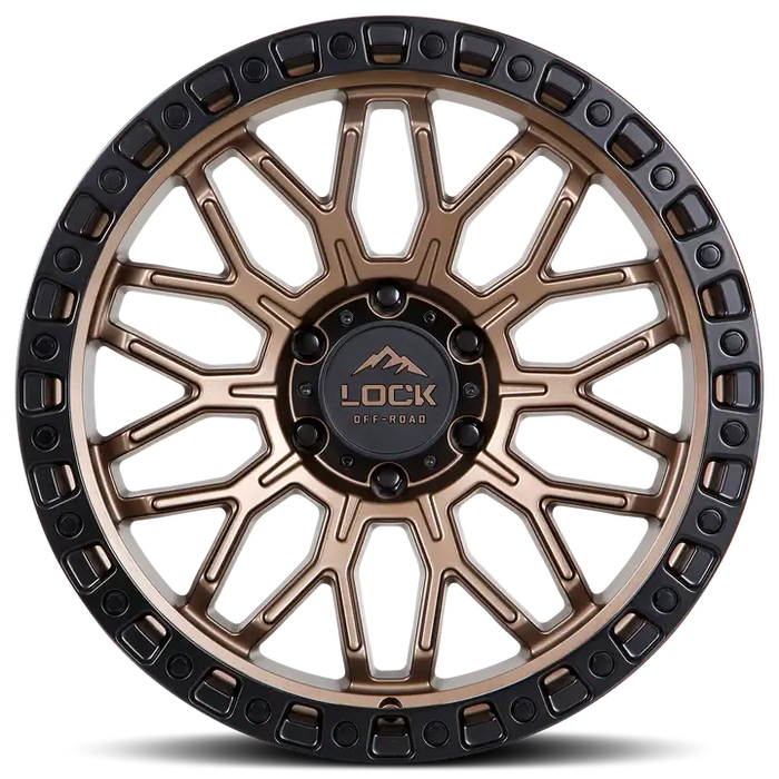 LOCK OFF-ROAD WHEEL | COMBAT  MATTE BROWN