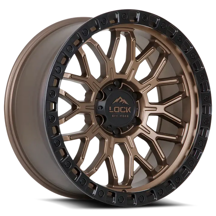 LOCK OFF-ROAD WHEEL | COMBAT  MATTE BROWN