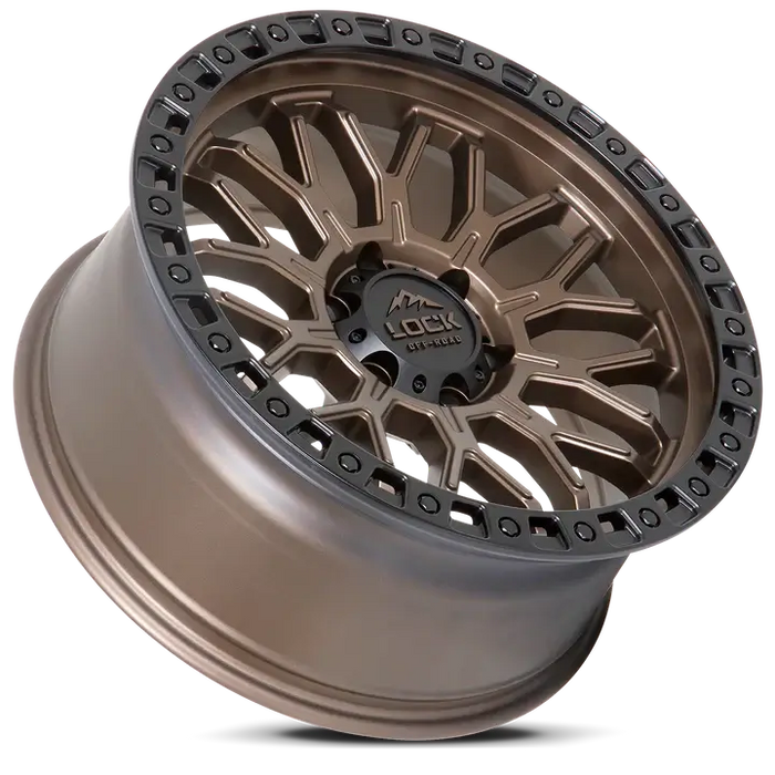 LOCK OFF-ROAD WHEEL | COMBAT  MATTE BROWN