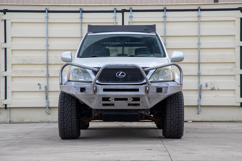 ビクトリー4x4 レクサス GX470 DIY ハイクリアランスフロントバンパー (2003-2009)