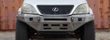 ビクトリー4x4 レクサス GX470 DIY ハイクリアランスフロントバンパー (2003-2009)