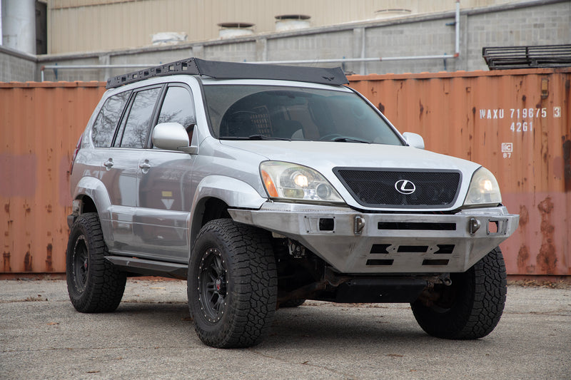 ビクトリー4x4 レクサス GX470 DIY ハイクリアランスフロントバンパー (2003-2009)
