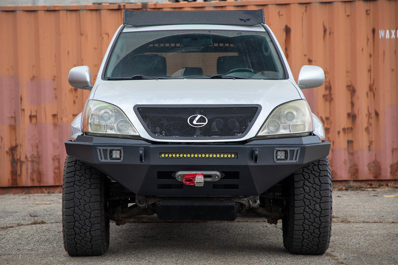 ビクトリー4x4 レクサス GX470 DIY ハイクリアランスフロントバンパー (2003-2009)